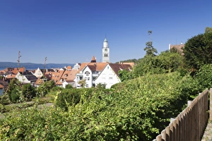 Bodensee Prints: View over the old town with St