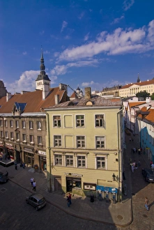 Tallinn Prints: View over the old town of Tallinn, Estonia, Baltic States, Europe