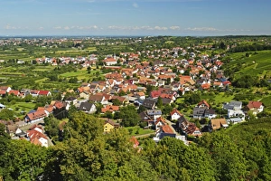 Baden Wurttemberg Prints: View of Ortenberg, Ortenau, Baden-Wurttemberg, Germany, Europe