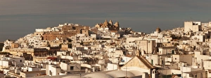 Ostuni Prints: View of Ostuni and cathedral, Valle d Itria, Bari district, Puglia, Italy, Europe