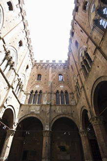 Palazzo Pubblico Prints: View of the Palazzo Pubblico