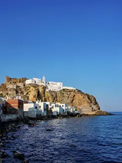 Nisyros Prints: View towards the Panagia Spiliani