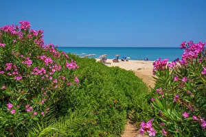 Kefalonia Prints: View of Paralia Skalas, Skala, Kefalonia, Ionian Islands, Greek Islands, Greece, Europe