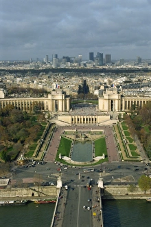 View of Paris from the Eiffel Tower, Paris, France, Europe