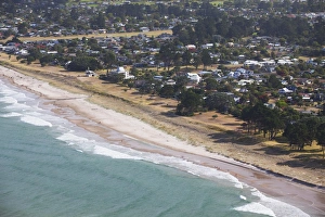 Waikato Prints: View of Pauanui beach, Tairua, Coromandel Peninsula