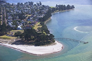 North Island Prints: View of Pauanui, Tairua, Coromandel Peninsula, Waikato, North Island, New Zealand, Pacific
