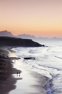 Atlantic Sea Prints: View from Playa del Viejo to the Peninsula of Jandia