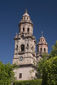 Cupola Prints: View from the Plaza de Armas of the Cathedral of Morelia, Morelia, Michoacan