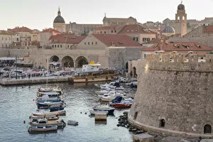 Dubrovnik Gallery: View from the Ploce Gate over the old town of Dubrovnik, UNESCO World Heritage Site