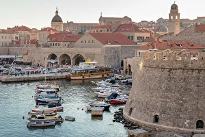 Dubrovnik Gallery: View from the Ploce Gate over the old town of Dubrovnik, UNESCO World Heritage Site