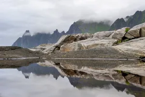 Fjords Prints: View point along the National tourist route on the west coast