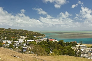 Images Dated 2nd September 2007: View of Port Mathurin, capital of the island of Rodrigues, Mauritius, Indian Ocean