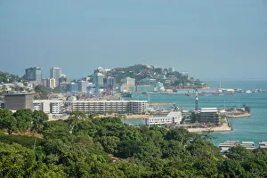 Cultures Prints: View over Port Moresby, Papua New Guinea, Pacific