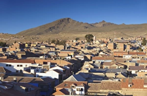 Potosi Prints: View of Potosi, UNESCO World Heritage Site, Bolivia, South America