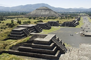 View from Pyramid of the Moon of the Avenue of