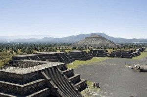 View from Pyramid of the Moon of the Avenue of