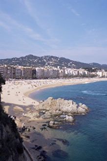 Costa Brava Prints: View of resort looking north