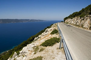 Cephalonia Prints: View from road near Lefki