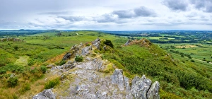 Finistere Prints: View from Roc h Trevezel in the Monts d Arree, Parc Naturel Regional d Armorique