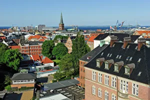 Cultural Landmark Prints: View from the rooftop of ARoS Aarhus Kunstmuseum