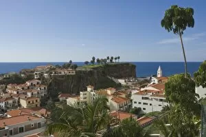 Images Dated 1st December 2011: View over the rooftops of Camara de Lobos, a favourite fishing village of Sir Winston Churchill