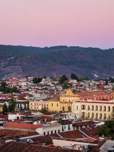 Altar Prints: View towards the San Cristobal Cathedral at dusk