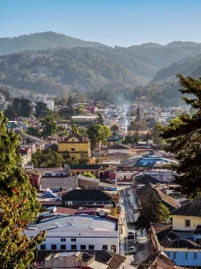 Facades Prints: View towards the San Francisco de Asis Church