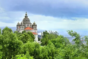 Minho Prints: View over Sanctuary of the Sacred Heart of Jesus