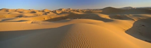 Erg Chebbi Prints: View across sand dunes of the Erg Chebbi