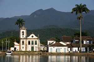Images Dated 23rd February 2010: View over Santa Rita church, Parati, Rio de Janeiro State, Brazil, South America