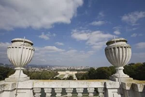 Images Dated 6th October 2007: View of Schonbrunn Palace from the Gloriette, Vienna, Austria, Europe