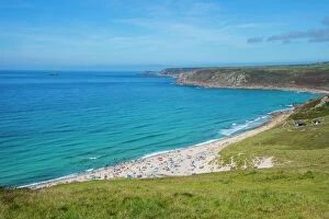 Holidays Gallery: View over Sennen Cove, Cornwall, England, United Kingdom, Europe