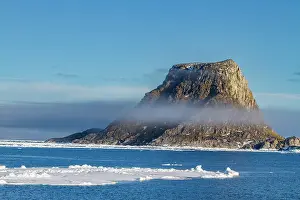 Rugged Terrain Prints: A view of Seven Islands (Sjuoyane) in the Svalbard Archipelago, Norway, Arctic, Europe