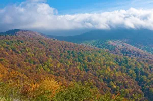Images Dated 3rd November 2008: View over the Shenandoah National Park with beautiful foliage in the Indian summer