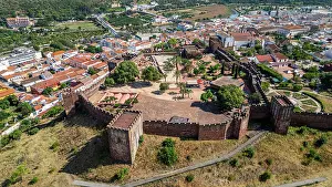 Settlement Prints: View of Silves, a fortified city in Algarve