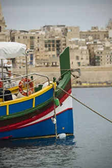 Rope Prints: View from Sliema, Valletta, Malta, Europe