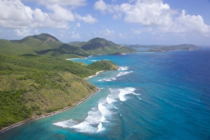South Coast Prints: View of South Coast toward Proctors Point