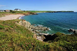 South Hams Prints: View from the South Devon coast path, Thurlestone, South Milton, South Hams