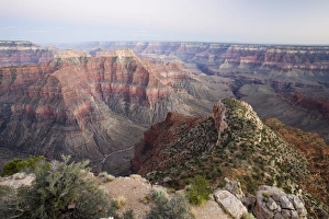 North Rim Prints: The view to the southeast from Point Sublime after sunset