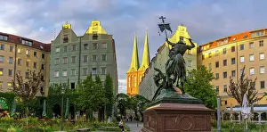 Dragon Prints: View of St. Nicholas Church and St
