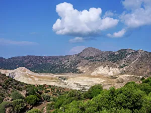Crater Prints: View towards the Stefanos Volcano Crater