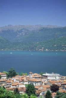 Italian Lake Prints: View from Stresa over Lake Maggiore