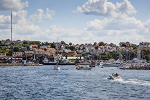 Vastra Gotaland Prints: View over Stromstad, Vastra Gotaland region, Sweden, Scandinavia, Europe