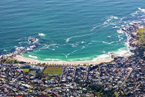 Public Parks Prints: View from Table Mountain, Cape Town, Western Cape Province, South Africa, Africa