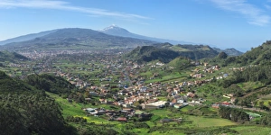 Tenerife Prints: View over the Teide volcano and Teide National Park, Tenerife, Canary Islands, Spain
