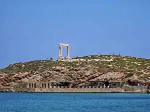 Chora Prints: View towards the Temple of Apollo