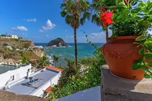 Coastal View Prints: View of Torre di Sant'Angelo from elevated position in Sant'Angelo
