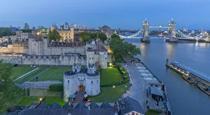 Connections Prints: View of Tower Bridge and the Tower of London, UNESCO World Heritage Site