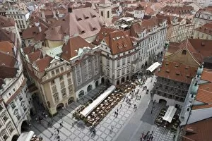 Images Dated 31st May 2007: View from tower of Old Town Square, Old Town, Prague, Czech Republic, Europe