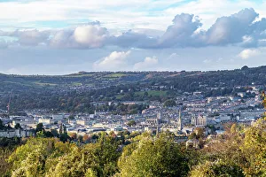 Ancient City Prints: View of the town of Bath, Somerset, England, United Kingdom, Europe